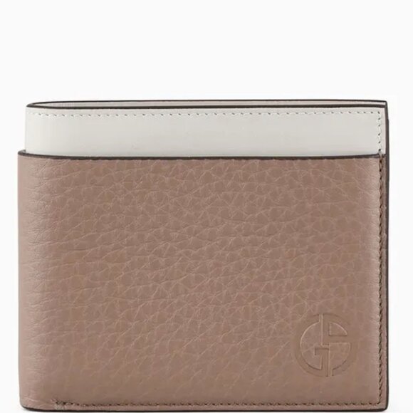 Giorgio Armani Leather Bifold Wallet